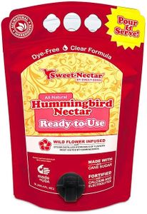 IMUSTGARDEN Sweet-Nectar Clear Hummingbird Nectar, RTU, 3L Eco Pouch