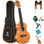 Vangoa Tenor Ukulele Beginner Kit 26 Inch Ukulele Mahogany for Adults Students with User Manual and Gig Bag