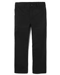 The Children's Place Boys' Stretch Chino Pants, Black Single, 18