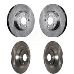 Front Rear Disc Brake Rotors Kit Replacement For 2013-2015 Mazda CX-5 K8-101608