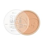 Rimmel London Stay Matte Pressed Powder, lightweight, creamy texture, high coverage, long-lasting shine control for up to 5H, Cruelty-Free