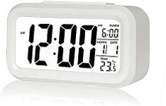 Poeroa Digital Alarm Clock,Battery 