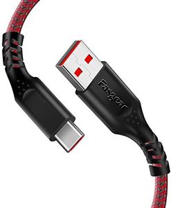 Fasgear Warp Charge 30W Cable for Oneplus 8 Pro 8,7 Pro 7T, [3ft] USB C Dash Charging 20W Quick Charge Cable Nylon Braided Data Transfer Type-C Cable Compatible with One Plus 7 6T 6 5T 5 3T (1m,Red)