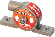 VIBCO VS-100 Silent Pneumatic Turbine Vibrator, 20 lb. Force, 12000 VPM, 4 CFM, 60 psi, 3" Bolt Pattern