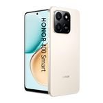 HONOR 400 Smart 4G Mobile Phone Unlocked, 6.77-Inch 120Hz Enhancement Display,6350mAh All Day Battery,108MP Ultra-clear Camera,AI Button,6GB+128GB,5-star Drop Resistance,Dual SIM, Android 15,Gold