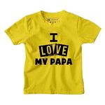 Be Awara I Love My Papa Kids T-Shirt