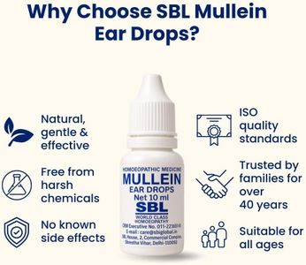 SBL Mullein Ear Drops – Relief for Earache, Infections & Wax Removal