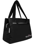 WILD MODA Women's Shoulder Bag, Set of 1 (Black & Grey)