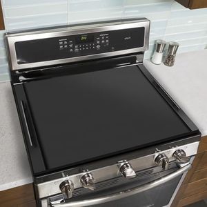 WAUTENANTY Noodle Board Stove Cover, Ultra Thick Wood Stove Top Cover Board with Handles Crafted from Solid Pine Wood, Stove Top Covers for Electric Stove & Used As A Sink Cover for Counter Space