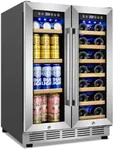 Wine and Beverage Refrigerator, 24 