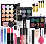 Joyeee All-in-One Makeup Gift Set Travel Makeup Kit Complete Starter Bundle Lipgloss Lipstick Concealer Blushes Cosmetic Eyeshadow Palette for Teen Girls & Adults Christmas Advent Calendar 2023#4