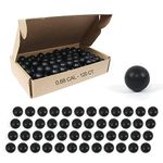 VLIKE 120pcs 68 Calibre Soft Reusable Paintball 0.68 Riot Training Paintballs