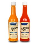 newtrition plus redefining nutrition Sugar Free Premium Flavoured Mango & Orange Mixers Syrub, (500 Ml Pack Of 2), Liquid