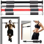 Vivo © Pro Doorway Pull-up/Chin-Up Bar Upper Body Abs Gym Fitness Training Strength [Silver]