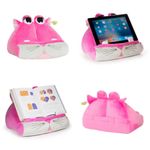 Gifts for Readers & Writers Children's iPad Stand | Cuddly Reader Tablet Stand & Book Holder| Reading Pillow for Bedtime Adventures | Tablet Lap Rest Cushion | Fun Gift for Readers & Book Lovers