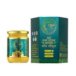 GirOrganic A2 Pure Ghee - 500 ml Glass Bottle | 100% Gir Cow Ghee | Vedic Bilona Method | Grassfed, Cultured, Premium & Traditional Ghee | Immunity Booster | Gopal Ratna Award Winner 2023