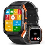 KOSPET Smart Watch for Men- Smart Sleep Tracking Huge Battery (Call Receive/Dial) 5ATM Waterproof Outdoor Rugged Watch Tracker,with 70 Sports Modes,AI Voice Assistant - 1.85" Ultra Large HD Display