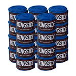 Ringside Mexican Style Boxing Hand Wraps (10 Pairs Pack) Blue, One Size