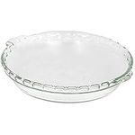 Pyrex Bakeware 9-1/2-Inch Scalloped Pie Plate, Clear