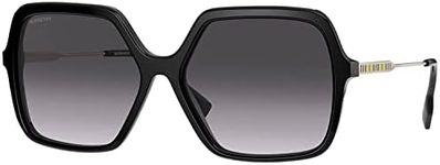 BURBERRY BE4324 Black Frame/Grey Gradient Lens One Size