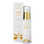 Svarasya Avi Natural Sunscreen with SPF 50 PA+++ | Mineral Sunscreen with Zinc Oxide and Titanium Dioxide | Paraben Free/Sulphate Free/SLS Free With Natural Ingredients for Oily, Sensitive or Dry Skin | Broad Spectrum UVA, UVB Sun Protection, (50ml) | Ayurvedic Natural Sunscreen for Tan and Anti-aging