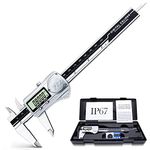 Kynup IP67 Waterproof Digital Caliper, 150mm Calipers Measuring Tool with Absolute Origin, Vernier Calipers Metal Digital, MM/Inch Conversion, Extreme Accuracy Electronic Caliper for Industry,150mm