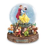Disney Snow White and The Seven Dwarfs Musical Glitter Globe