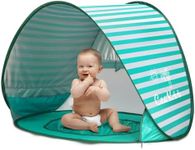 Pop up Baby Beach Tent, Outdoor Automatic UV Protection Beach Tent with Mini Pool, Baby Portable Shade Sun Shelter Canopy for Family Garden Camping Picnic (green)