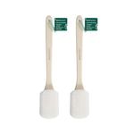 EcoTools Loofah Bath Brush With Bamboo Handle, Body Scrubber Sponge (Pack of 2)