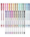 Mr. Pen- Metallic Gel Pens, 25 Unique Metallic Colors, Gel Pens for Adult Coloring Book, Gel Pen Set, Gel Pens Colored Gel Pens for Coloring, Colored Pens Gel, Coloring Pens for Adult Coloring Books
