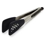 OXO Good Grips Silicone Flexible Tongs Stainless