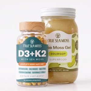 TrueSeaMoss Bundle – Immune Caps & Soursop Sea Moss Gel