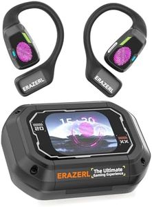 Wireless AI Translator Earbuds with Smart Touch Screen, Bluetooth 5.4 Headphones Real time Translation 135 Languages, 48H Playtime with 5 EQ Modes, HiFi Stereo Suitable for Android&IOS, XP6 Black