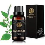 Patchouli Oil for Diffuser, 30ml Therapeutic Grade Patchouli Essential Oil for Diffuser, 100% Pure Patchouli Essential Oil for Humidifier, 1oz Essential Oil Patchouli Fragrance for Massage