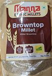 Manna Browntop Millet, 1 kg (2.2 Pounds) | Gluten-Free millet grain | Chotti Kangni/Andu Korralu/Korale | Native Low GI Millet | High Protein & 100% more Fiber than White Rice