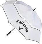 Callaway Golf 2022 64 Inch Umbrella, White/Black Color