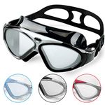 Swimming Goggles for Adults and Kids,Anti Fog No Leakage Clear Vision UV Protection Comfortable,Professional Swim Goggles for Men Women Boys Girls Children