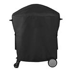 Blackhoso Grill Cover for Weber Q100 Q120 Q1000 Q1200 Q200 Q220 Q2000 Q2200 Q2400 Series Gas Grills, 600D Waterpoorf BBQ Weber Gas Grill 7113 Cover