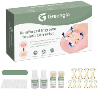 Upgraded X-Shaped Golden Titanium Ingrown Toenail Corrector, Professional At-Home Ingrown Toenail Treatment for Men Women, Multiple Sizes Toenail Correction Strips