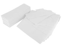 NEOBABY Body Wax Strips, Hair Removal Waxing Strips for Face, Legs, Underarms 100 GSM Thickness Non-Woven Fabric Strips for Womens (Pack of 100, White)
