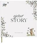 Baby Record Book & Scrapbook | Forest Edition | 132 Page Baby Memory Book & Photo Record Album Gift for Newborn Baby Boy & Girl, Great For Expecting Mums | New Baby Keepsake