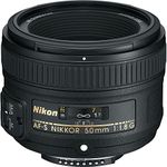 Nikon 50mm f/1.8G AF-S NIKKOR FX Le