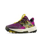 New Balance Women's Dynasoft Tektrel V1 Trail Running Shoe, Purple Fuchsia/Black/Ginger Lemon, 9.5