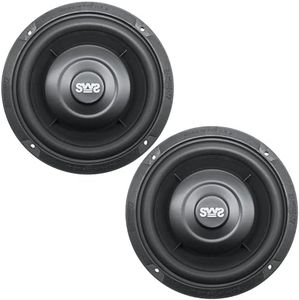 Earthquake Sound SWS-6.5X 6.5-inch Shallow Woofer System Subwoofers, 4-Ohm (Pair)