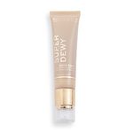 Makeup Revolution Superdewy Tinted Moisturiser - Fair For Long Lasting, hydration & Lightweight Makeup Give Moisturiser & Mattified evens skin tone with wild berry & sheer (Medium)