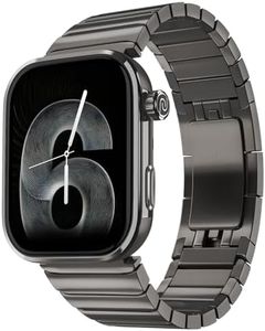 Noise Pro 6 Max Smart Watch:Intelligent AI, Endless AI Watch Faces, AI Companion, 1.96” AMOLED, Stainless Steel Build, Built-in GPS, 5 ATM, EN2 Processor, for iOS & Android(Pure Titanium)