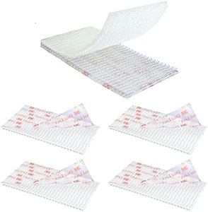 Dual Lock Tape 1in x 2in 10pcs, Dual Lock Heavy Duty Mounting Tape，Interlocking Tape Reclosable Fastener Self Sticky SJ3560 Dual Lock Strip for EZ Pass Mounting Tape