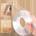 HOKIPO 2 Meter Multipurpose Double Sided Tape Adhesive Heavy Duty Mounting Tape for Wall, Home Décor & DIY, Pack of 2 (AR-5158 * 2)