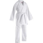 Addiction Karate Dress for Boys girl men womenvMartial Art Uniform White Top Pant Belt Set Size 30