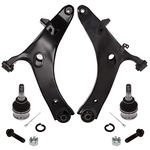 AUQDD 4Pc Suspension Kits Front Lower Control Arm and Ball Joint Fit For 2009 2010 2011 2012 2013 Sub-aru Forester w/S12 Body Code (Replace # K9513 524-783 524-784 20202SC011 20202SC001)